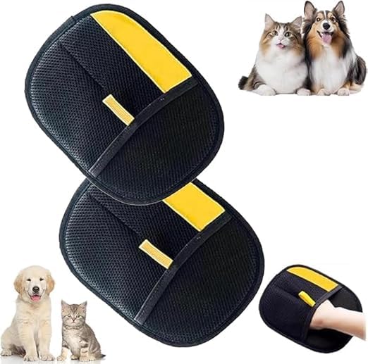 Guante Removedor de Pelo para Mascotas 24x17 cm – Reutilizable