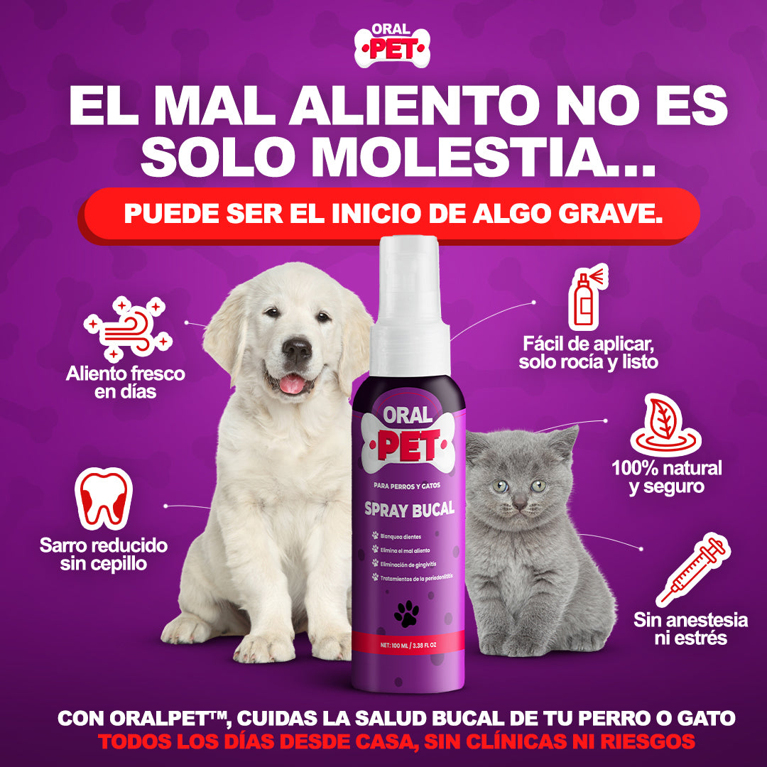 Spray Dental para Perros y Gatos